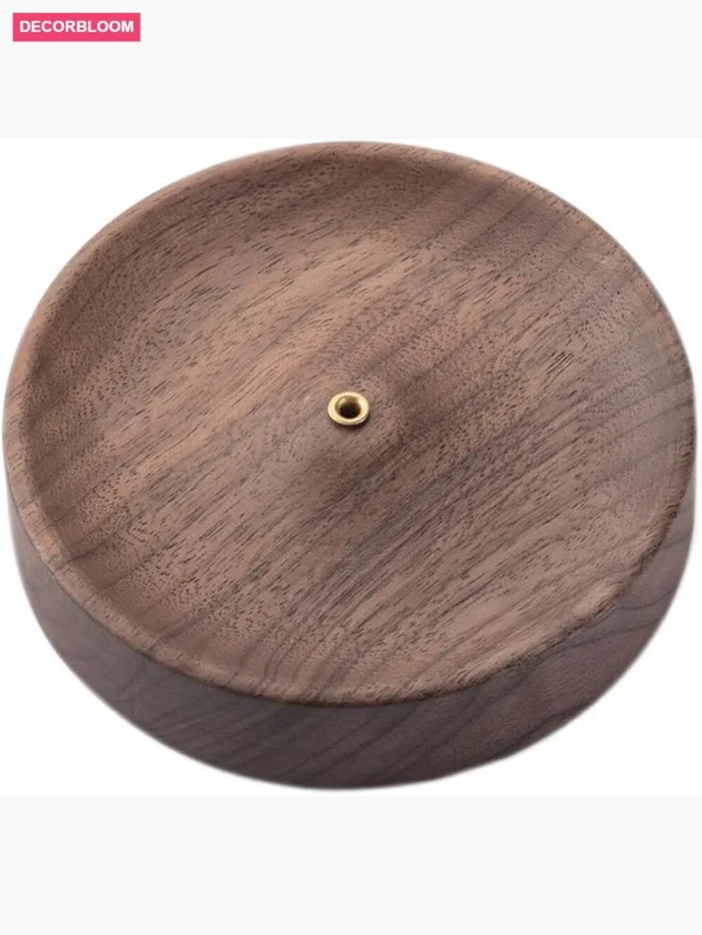 Handcrafted Wood Incense Holder for Sticks - Natural Aroma Diffuser Tray